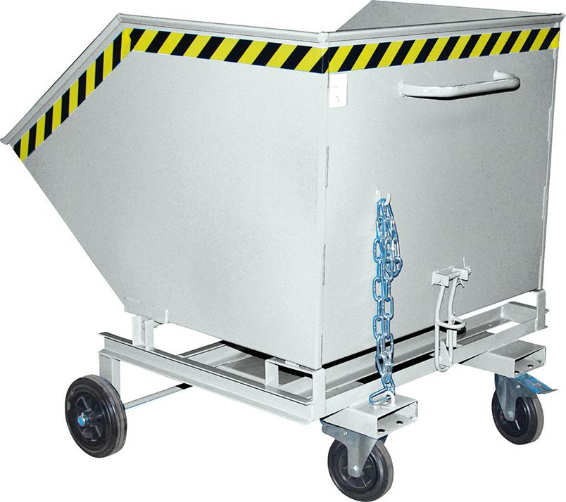 Kastenwagen BAUER,  KW-ET 1000 l B1340xT1420xH1290 mm vzk Tragkraft 750kg