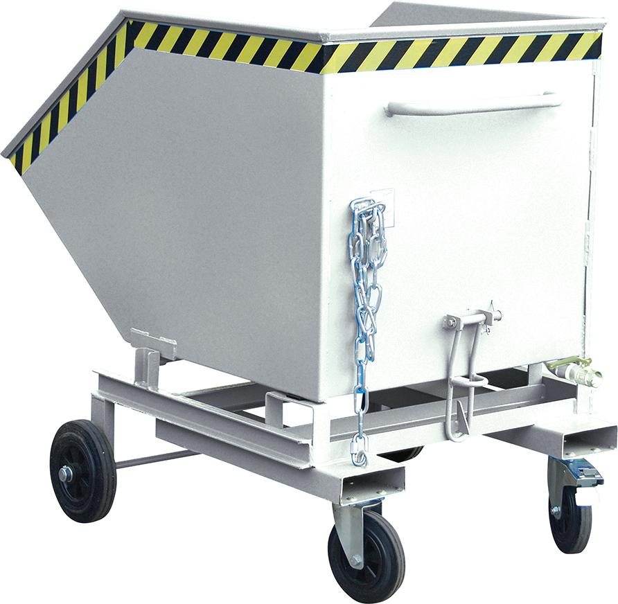 Spänekastenwagen BAUER,  SKW-ET 600 l B1070xT1395xH1220 mm vzk Tragkraft 750kg