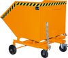Spänekastenwagen BAUER,  SKW-ET 1000 l B1340xT1420xH1290 mm RAL2000 Tragkraft 300kg