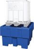 IBC-Station ASECOS,  PE 1280x1660x860mm,o.Stellfl