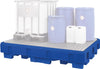IBC-Station ASECOS,  PE 2460x1800x450mm,PE-Stellf