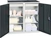 Werkzeugschrank STUMPF,  S2000 RAL 7035/7016 2 Abt,. 2 Schubl 4 Fachböden