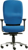 Bandscheibenstuhl SITWELL,  OFFICE blau bis 120kg 100 % Polyester