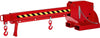 Kranarm NEUTRAL,  Typ RKT-3 6-fach ausziehb.3000kg 5-fach verst. 2260-3760 RAL 3000 feuerrot