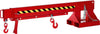Kranarm NEUTRAL,  Typ RKA-5 6-fach ausziehb.5000kg nicht verst. 2220-3720 RAL 3000 feuerrot