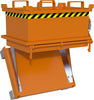Mini-Klappbodenbehälter BAUER,  MSB 150, lackiert, Gelborange
