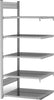 Anbauregal NEUTRAL,  zerlegt HZA 17607 DA, 5 Böden 1750x600x750mm verzinkt