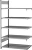 Anbauregal NEUTRAL,  zerlegt HZA 17610 DA, 5 Böden 1750x600x1000mm verzinkt