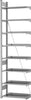 Anbauregal NEUTRAL,  zerlegt HZA 27307 EX, 8 Böden 2700x300x750mm verzinkt