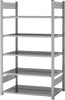 Grundregal NEUTRAL,  zerlegt HZG 17610 DA, 5 Böden 1750x600x1000mm verzinkt