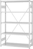 Grundregal, NEUTRAL,  5 BD 2000x500x1300, hellgrau