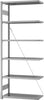 Anbauregal NEUTRAL,  Edelstahl 6 Böd. 2500x400x1000 mm