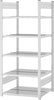 Grundregal NEUTRAL,  zerlegt HKG 17607 DA, 5 Böden 1750x600x750mm lichtgrau