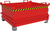 Mini-Klappbodenbehälter BAUER,  MSB 400, lackiert, Feuerrot