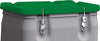 Mobil-Box CEMO,  250 l Box grau / Deckel grün