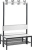 Garderobenbank CP,  H1650xB1000xT760mm