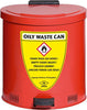 Sammelbehälter ASECOS,  50 l,Stahl,rot