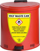 Sammelbehälter ASECOS,  65 l,Stahl,rot