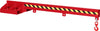 Lastarm NEUTRAL,  Typ RLA-5 2400 5000kg nicht höhenverst. max. 2400mm RAL 3000 feuerrot