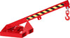 Lastarm NEUTRAL,  Typ RLH-1 1000kg 25° Neigung max. 1390mm RAL 3000 feuerrot
