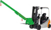 Kranarm NEUTRAL,  Typ RKT-8 6-fach ausziehb.8000kg 5-fach verst. 2260-3760 RAL 6018 gelbgrün