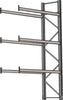 Palettenanbauregal PRECITOOL,  verz. 3 Felder á 2700 mm H 4500xT 1100mm 6 Holme 3000 kg