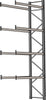 Palettenregal PRECITOOL,  verzinkt 1 Feld á 1825 mm H 6000xT 1100mm 8 Holme 2000 kg