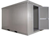 ThermoSafe PRECITOOL,  TS+ 3,1x2,4 isolierter Cont.3,1m , einflg. Türe 1050x2200mm montiert