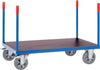 Rungenwagen FETRA,  1200 kg m. wasserfester PlattformLadefläche 1600 x 800 mm RAL 5007