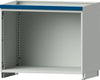 Aufsatzschrank ANKE,  leer B1015 x T720 x H800 mm RAL 7035/5012