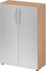 Schrank PRECITOOL,  4550 BM, 3OH K: Nussbaum / F: Silber 80x34,6x114,4 cm (BxTxH)
