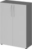 Schrank PRECITOOL,  4550 BM, 3OH K: Graphit / F: Grau 80x34,6x114,4 cm (BxTxH)