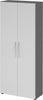 Schrank PRECITOOL,  4100 BM, 5 OH K: Graphit / F: Grau 80x34,6x188 cm (BxTxH)