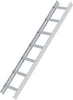 Dachleiter  Alu Natur 7 Sprossen