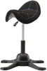 Satteldrehhocker NEUTRAL,  selbstbalacierend Sitzhöhe 480 - 660 mm mit Gleiter