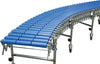 Scheren-Rollenbahn, BLUME ROLLEN,  300mmB=300mm,L=3,3-7,9m Blume Förderanlagen