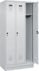 Spind CP,  Evolo PLUS 3 Abteile H1950xB900xT500mm RAL7035/RAL7035 /S/7035
