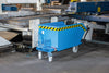 Späne-Kippbehälter PRECITOOL,  750 l GU-E750,lack.,RAL5012