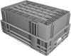 Drehstapelbehälter LA-KA-PE,  DTK 600x400x320 mm grau LA-KA-PE