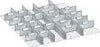 Schlitz/Trennwand-Set LISTA,  für FH 100 mm 36x36 E 25-teilig LISTA