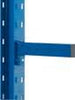 Kragarm META REGALBAU,  L T600xH40 mm RAL 5010 Traglast 140kg META